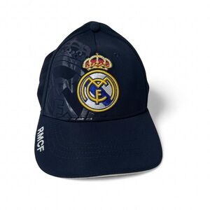Real Madrid RMCF Navy Soccer Hat Strapback Since 1902 Football Club Cap